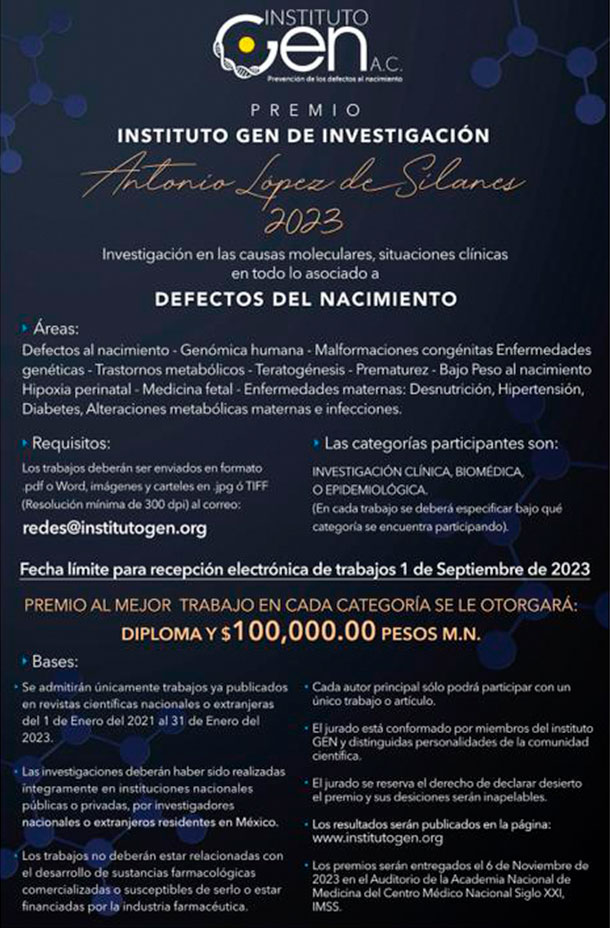 Premio Instituto Gen de Investigación Antonio López de Silanes 2023